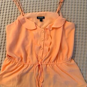 Express Women's Coral Camisole Top